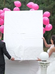 Balony z helem na weselu